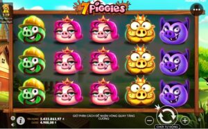 Hướng dẫn chơi Slot game 7 Chú Lợn Con Kingfun